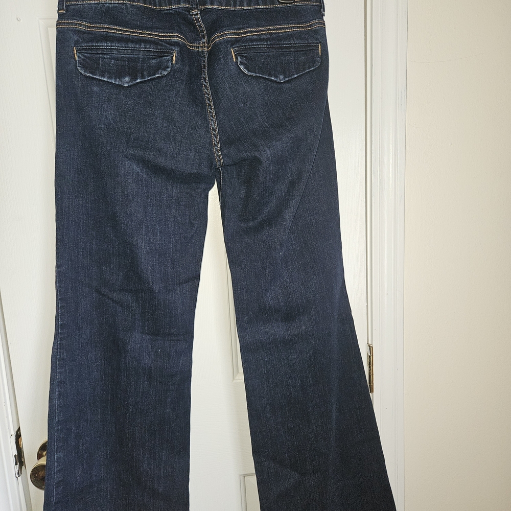 American Eagle Outfitters Dark Blue Flare Jeans